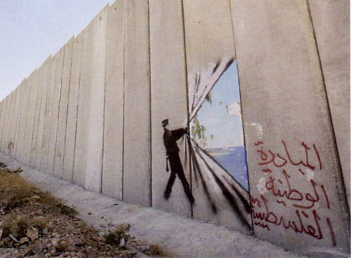 Walls and Frontiers in History Banksy-gaza